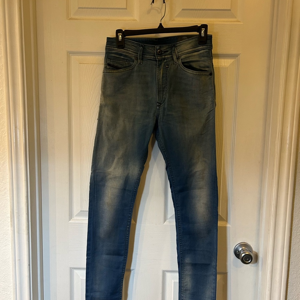Diesel Women's Blue Straight Leg Jeans